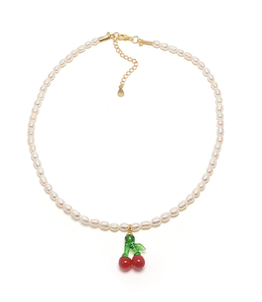 Baby Cherry Necklace