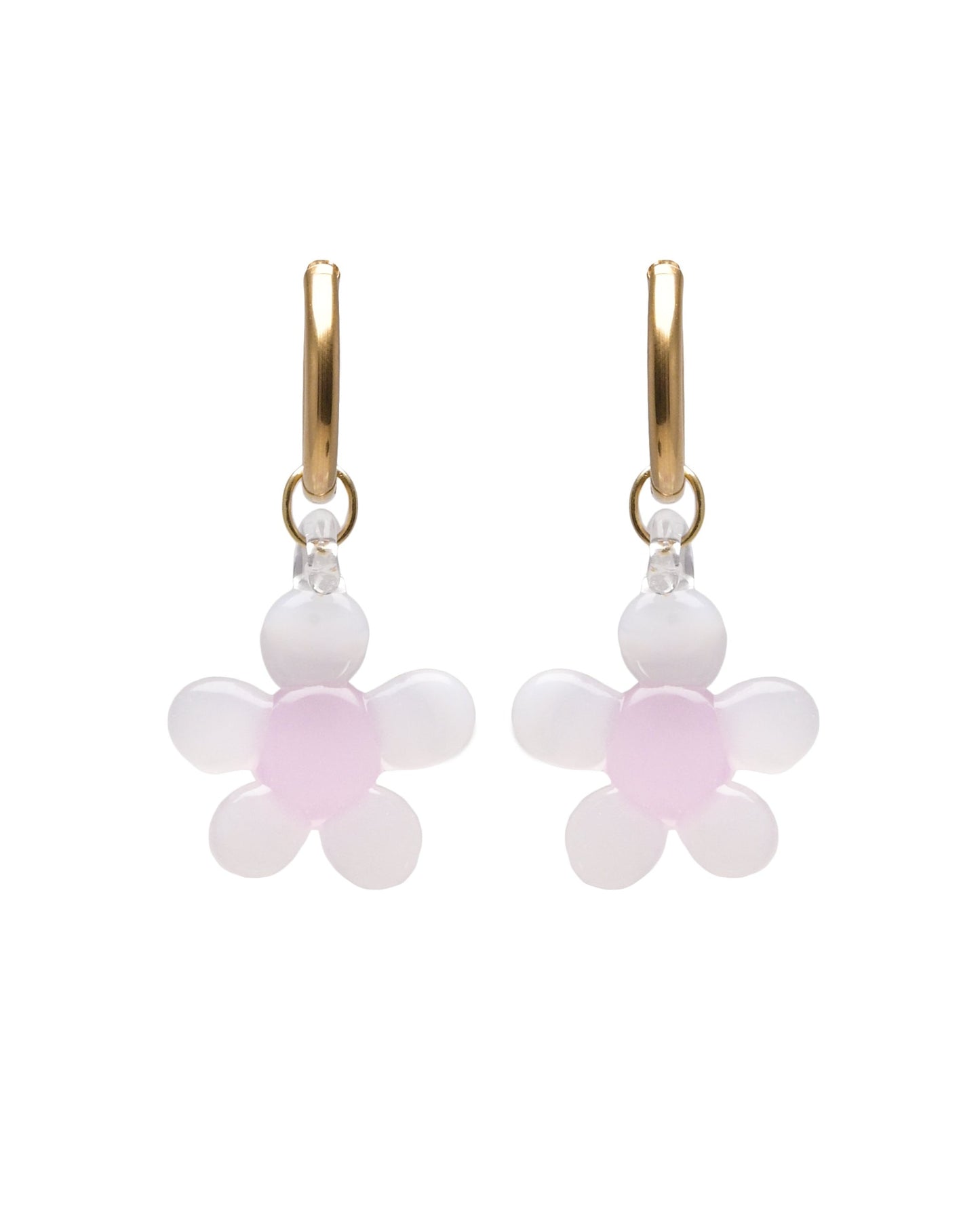Cherry Blossom Hoops