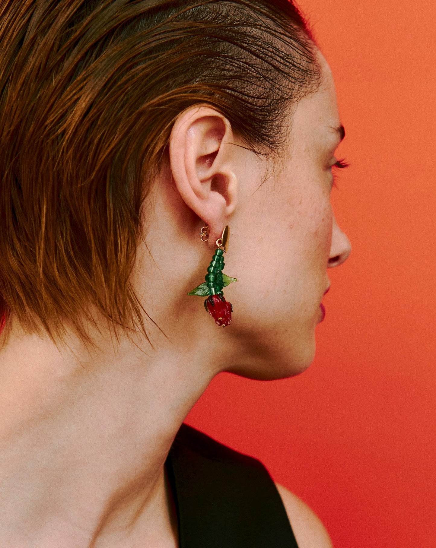Rose Stud Earrings