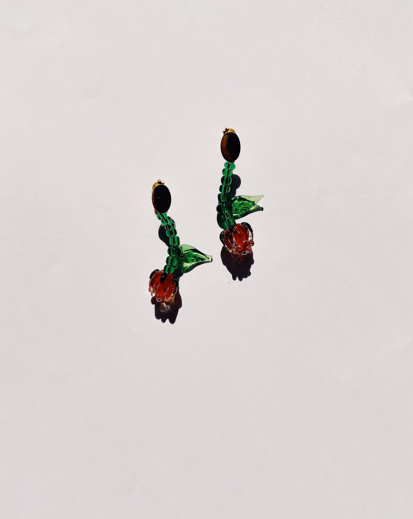 Rose Stud Earrings