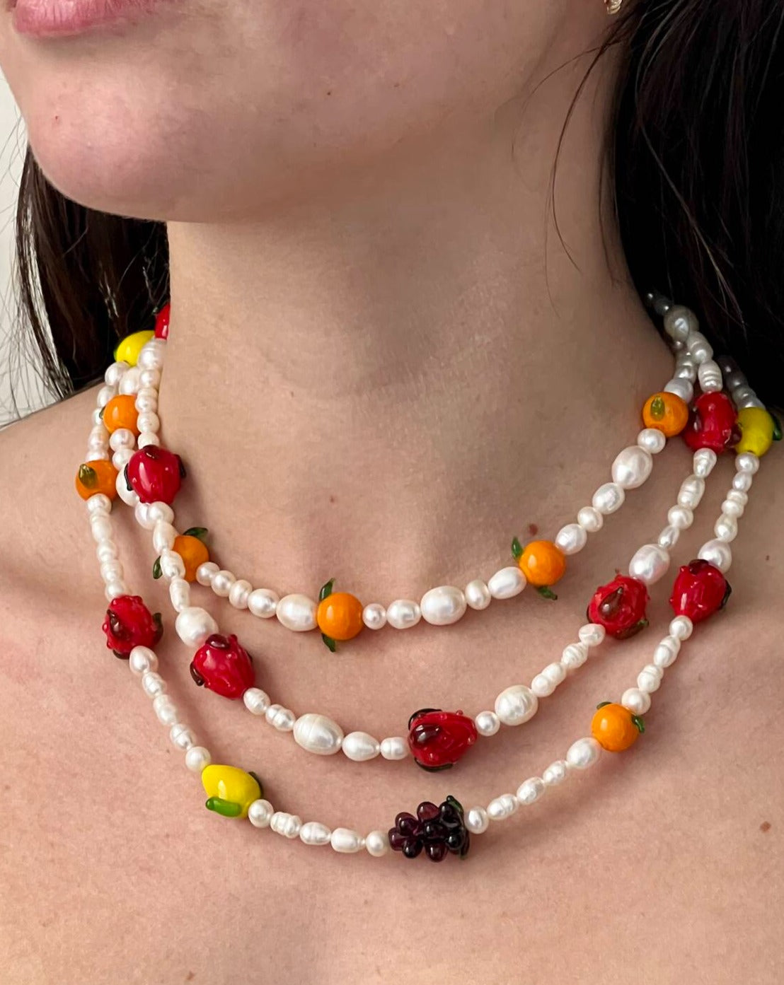 Beaded Necklace -Mix